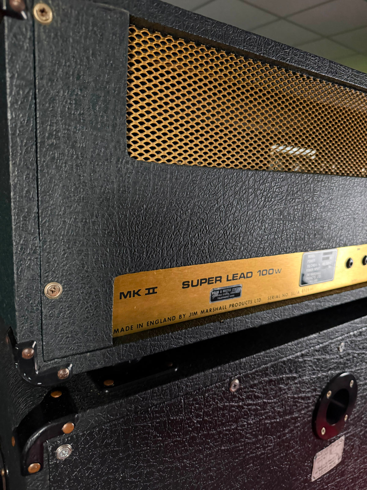 Marshall JMP 1959 MK II Super Lead 2-Channel 100-Watt Guitar Amp Head 1978 - Serviced – image 12