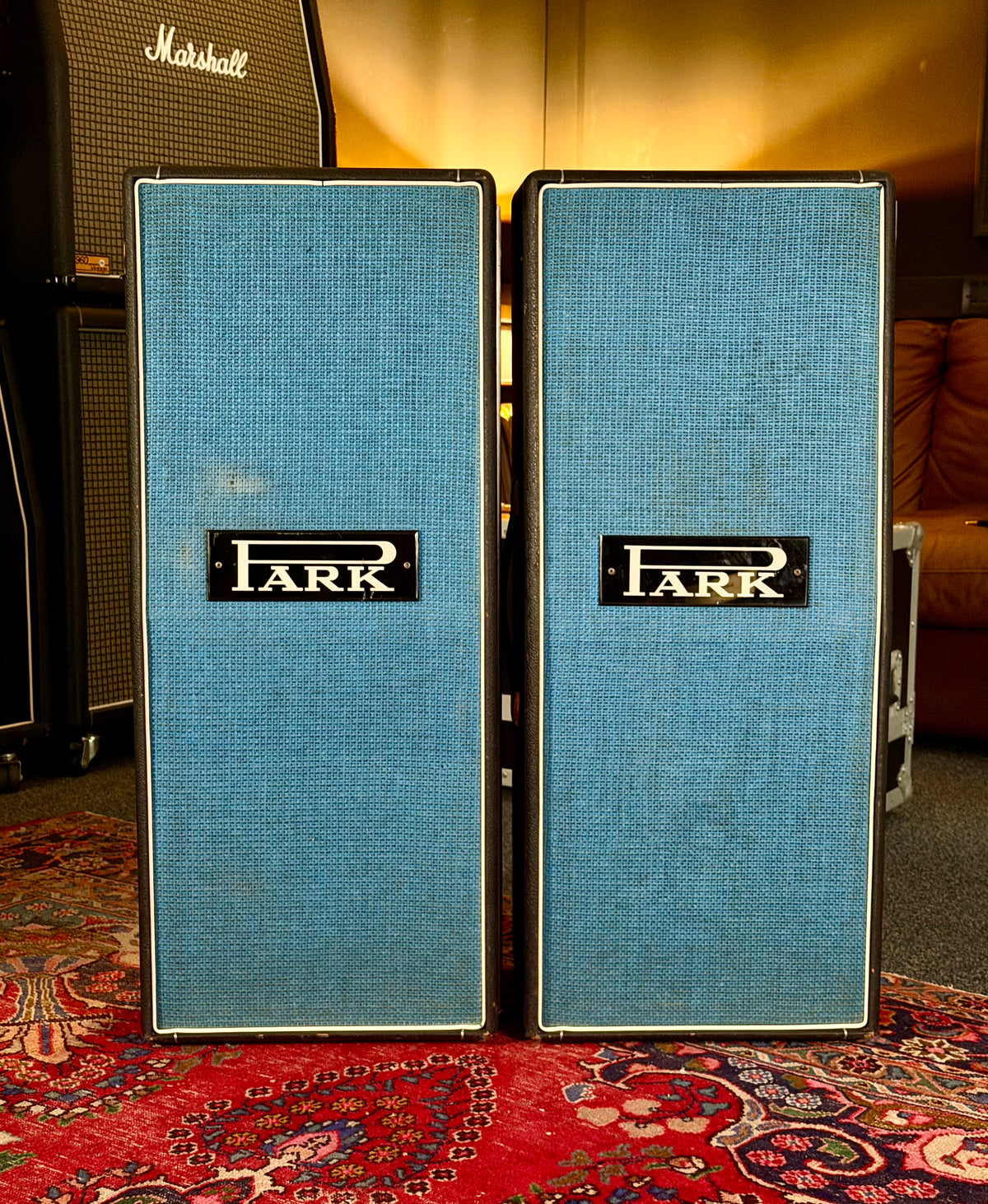 Park 2x12 Original Column Speakers Pair 1970 - G12M T1221 Pulsonic – image 1