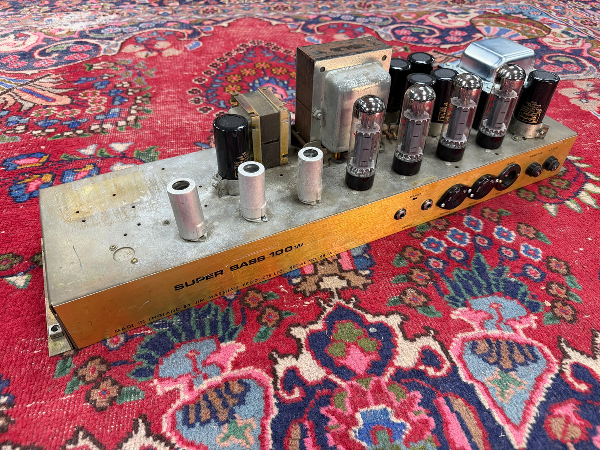 Marshall JMP 1992 Super Bass 2-Channel 100-Watt Head 1971 – image 14