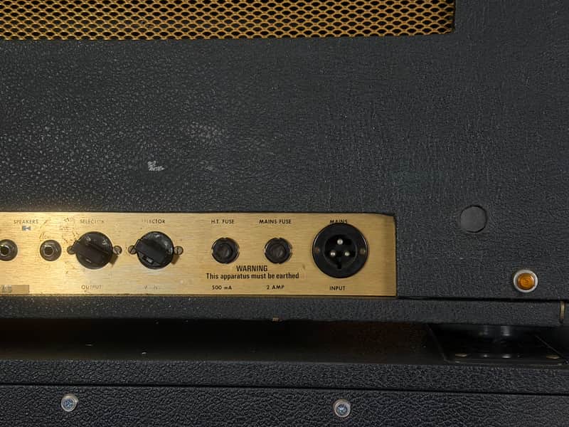 Marshall JMP 1987 Hand wired 50-Watt Guitar Amp Head 1973 - Serviced – image 6