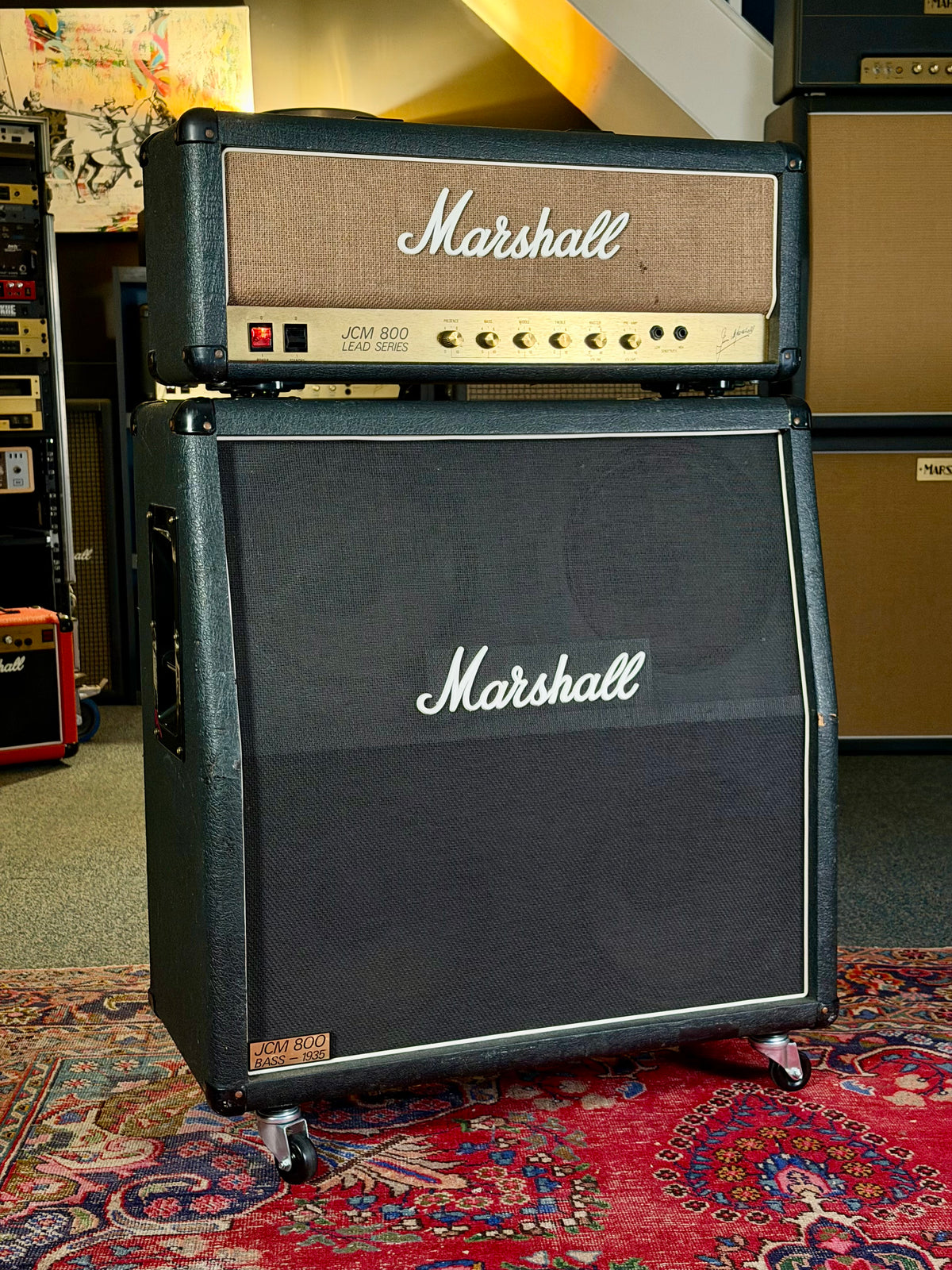 Marshall JCM 800 Lead Series 2203 100-Watt Master Volume Head 1985 - Black – image 4