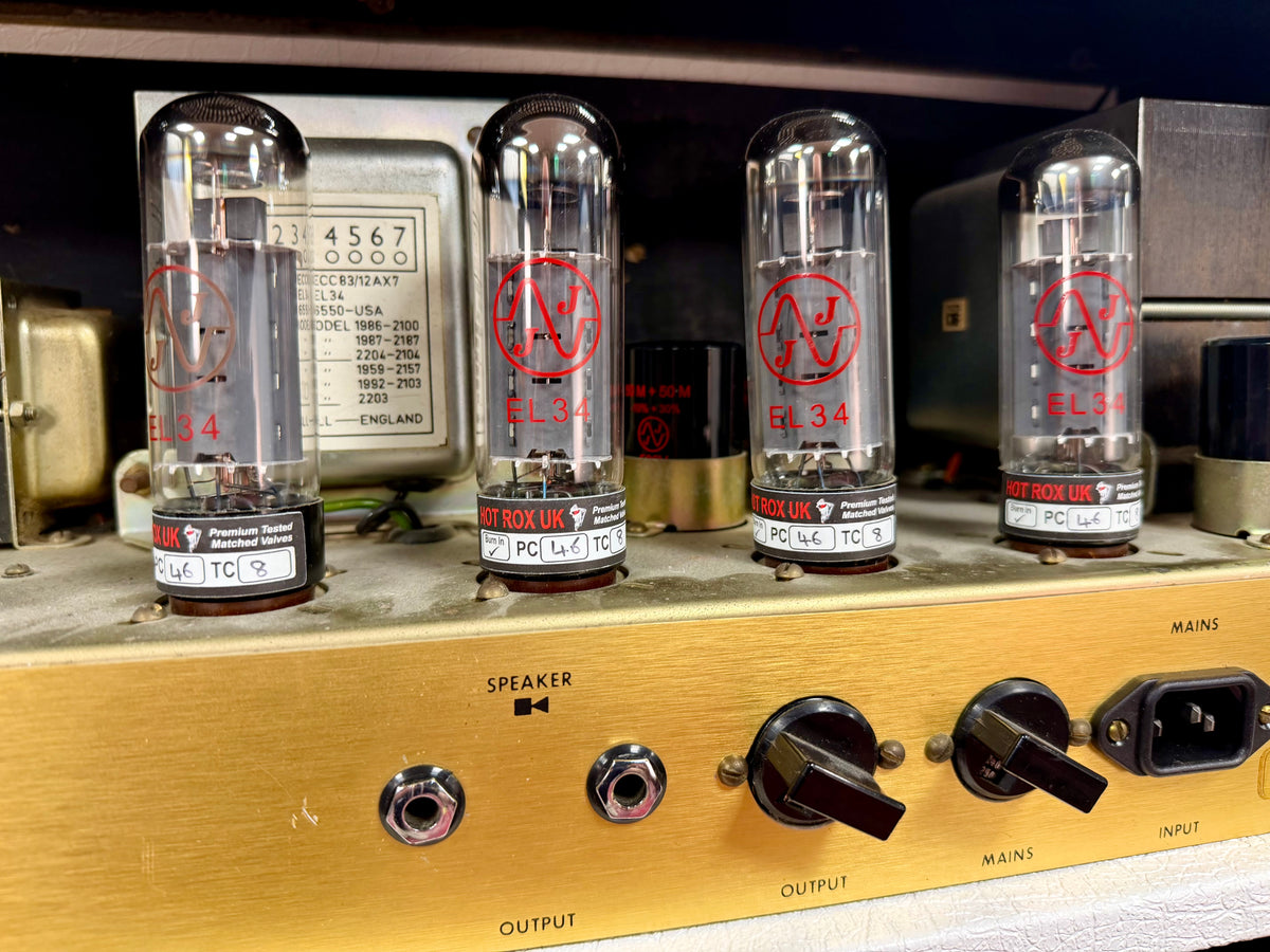 Marshall JMP 1959 MK II Super Lead 100-Watt Head 1979 - Randy Rhoads White – image 7
