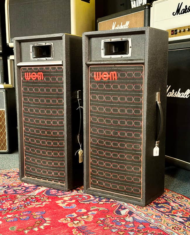 WEM - Pair of 2x12 Guitar Amplifier Speaker Columns - Celestion G12S – image 2
