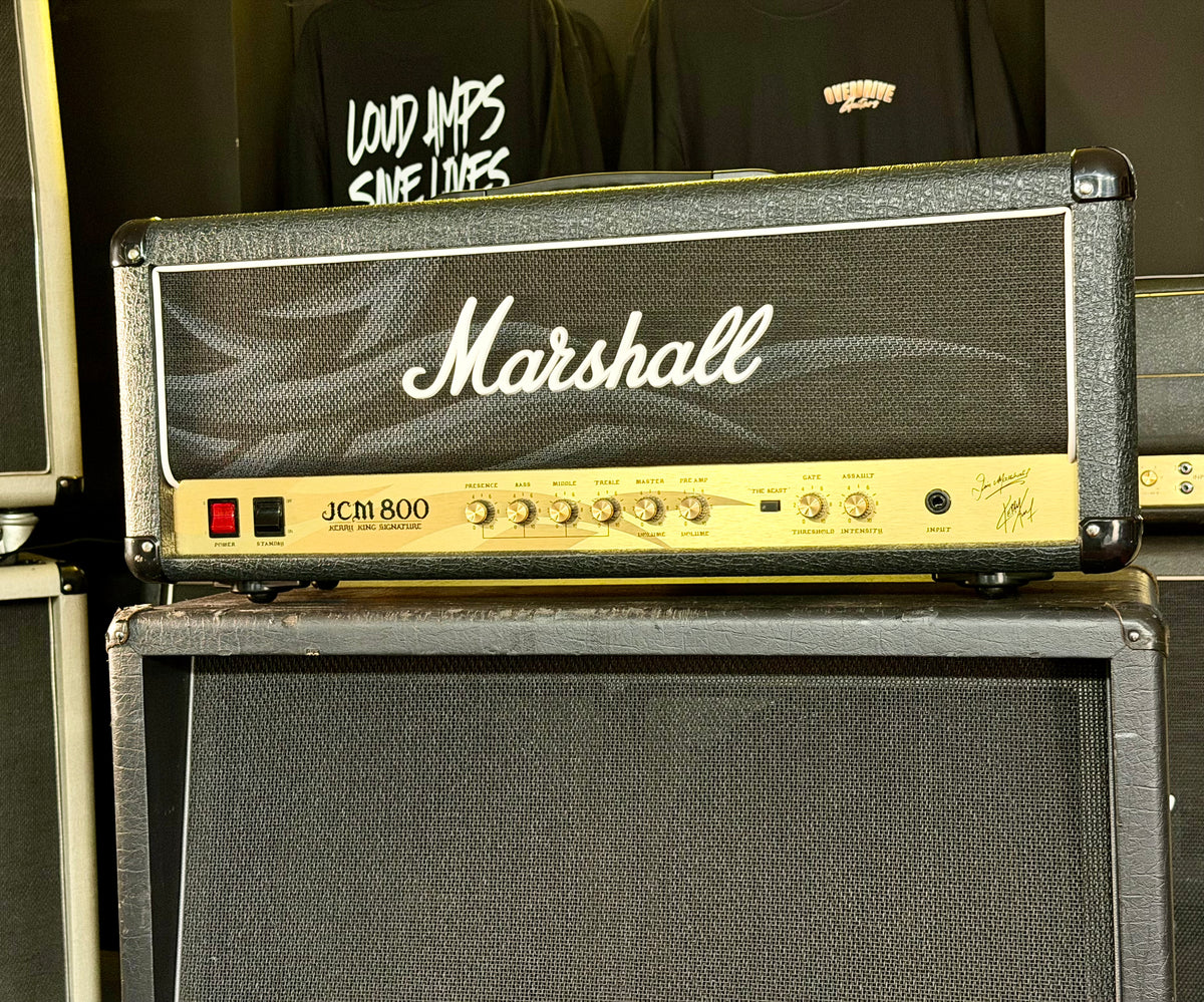 Marshall JCM800 2203KK Reissue Kerry King Signature 100-Watt Guitar Amp Head - 2010 - Black – image 2