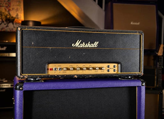 1974 Marshall JMP 1987 Mk II 50-Watt Head – Serviced