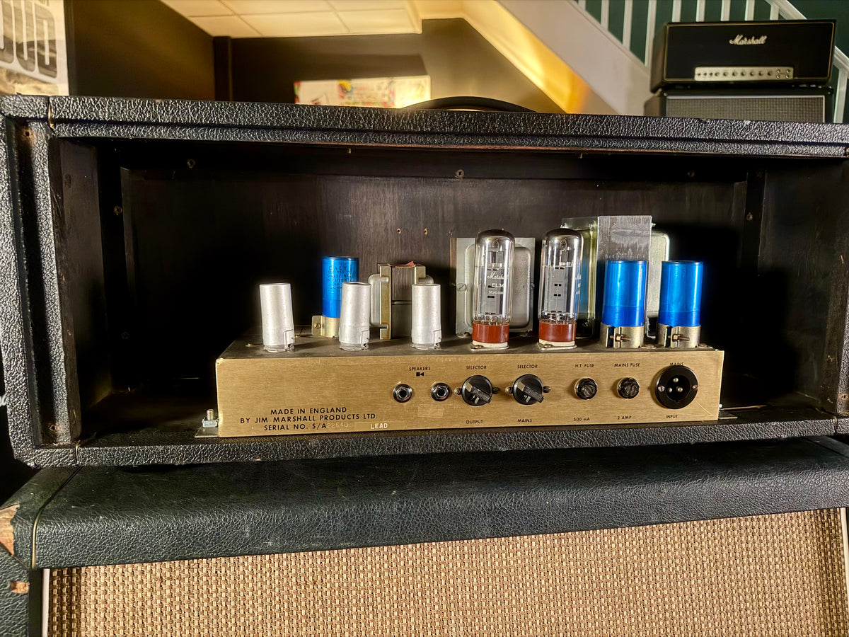 Marshall JMP 1987 50-Watt Guitar Amp Head 1972 - Black – image 6