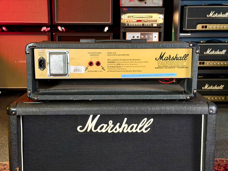 Marshall Valvestate 100V Model 8100 2-Channel 100-Watt Guitar Amp Head 1991 - Serviced – image 8