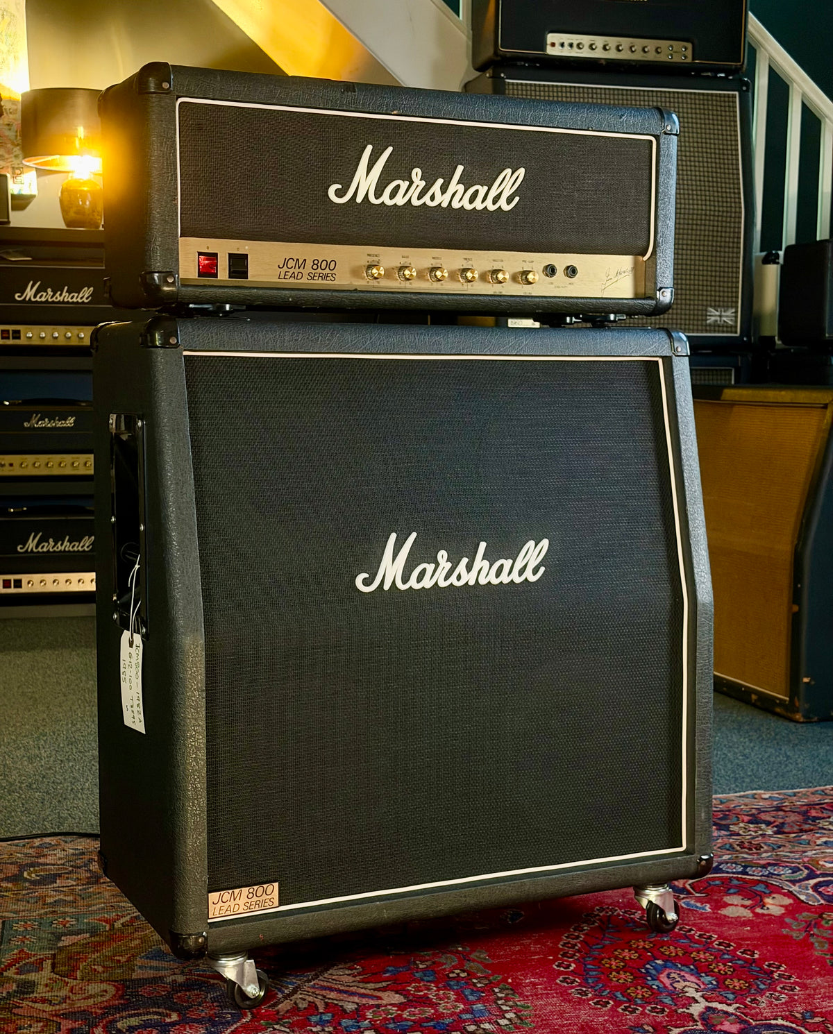 Marshall JCM 800 Lead Series Model 2204 50-Watt Master Volume Mk2 Head 1984 - Serviced – image 2
