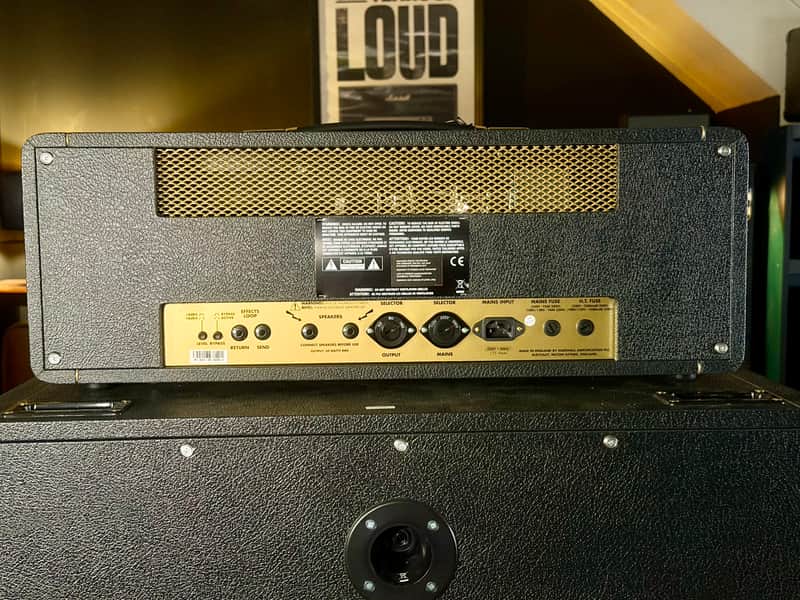 Marshall 1987X MK II Reissue 2-Channel 50-Watt Guitar Amp Head 2021 - Black – image 4