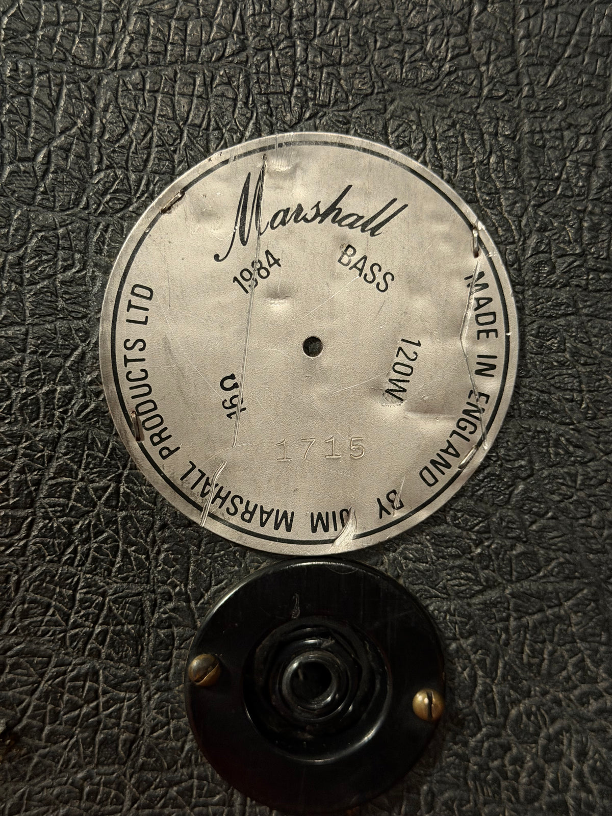 Marshall JMP Model 1984A 4x12" Angled Speaker Cabinet 1978 - T1886 – image 5