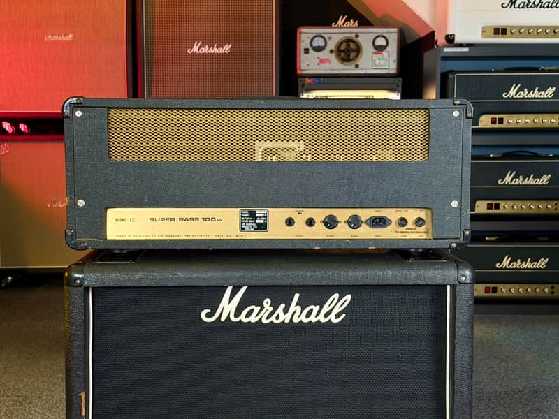 Marshall JMP 1992 MK II Super Bass 100-Watt Guitar / Bass Amp Head 1978 - Serviced – image 5