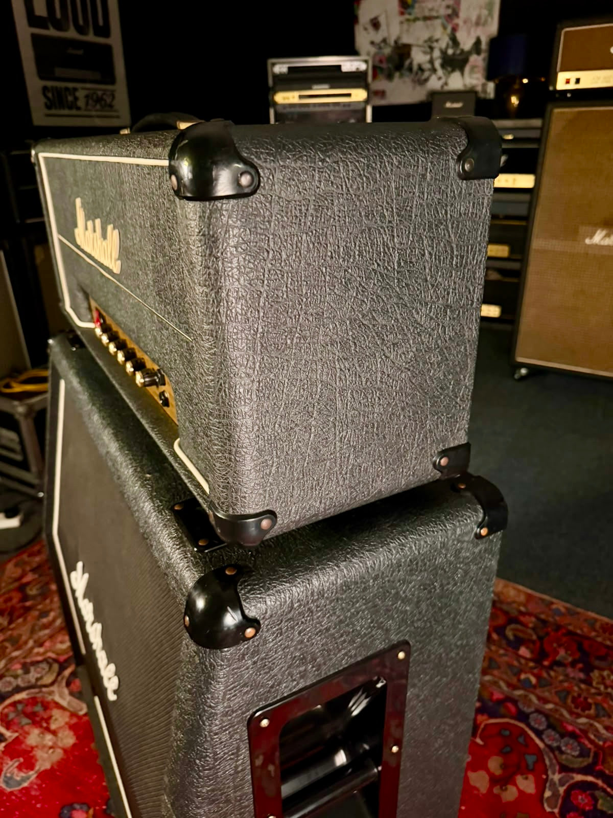 Marshall JMP 2203 Mk2 Master Model Lead 100-Watt Guitar Amp Head 1977 - Serviced – image 4