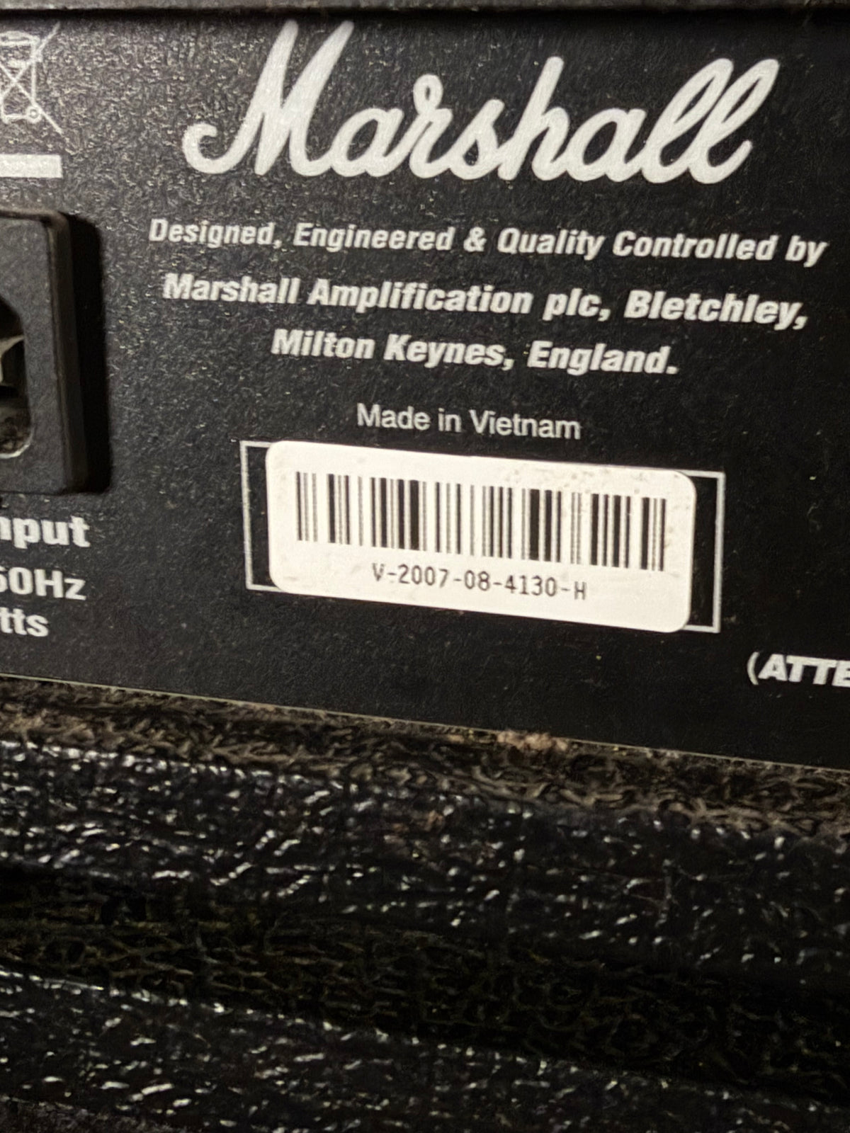 Marshall MG Zakk Wylde MG15MSZW 2-Channel 15-Watt Solid State Guitar Mini Stack - 2007 – image 6
