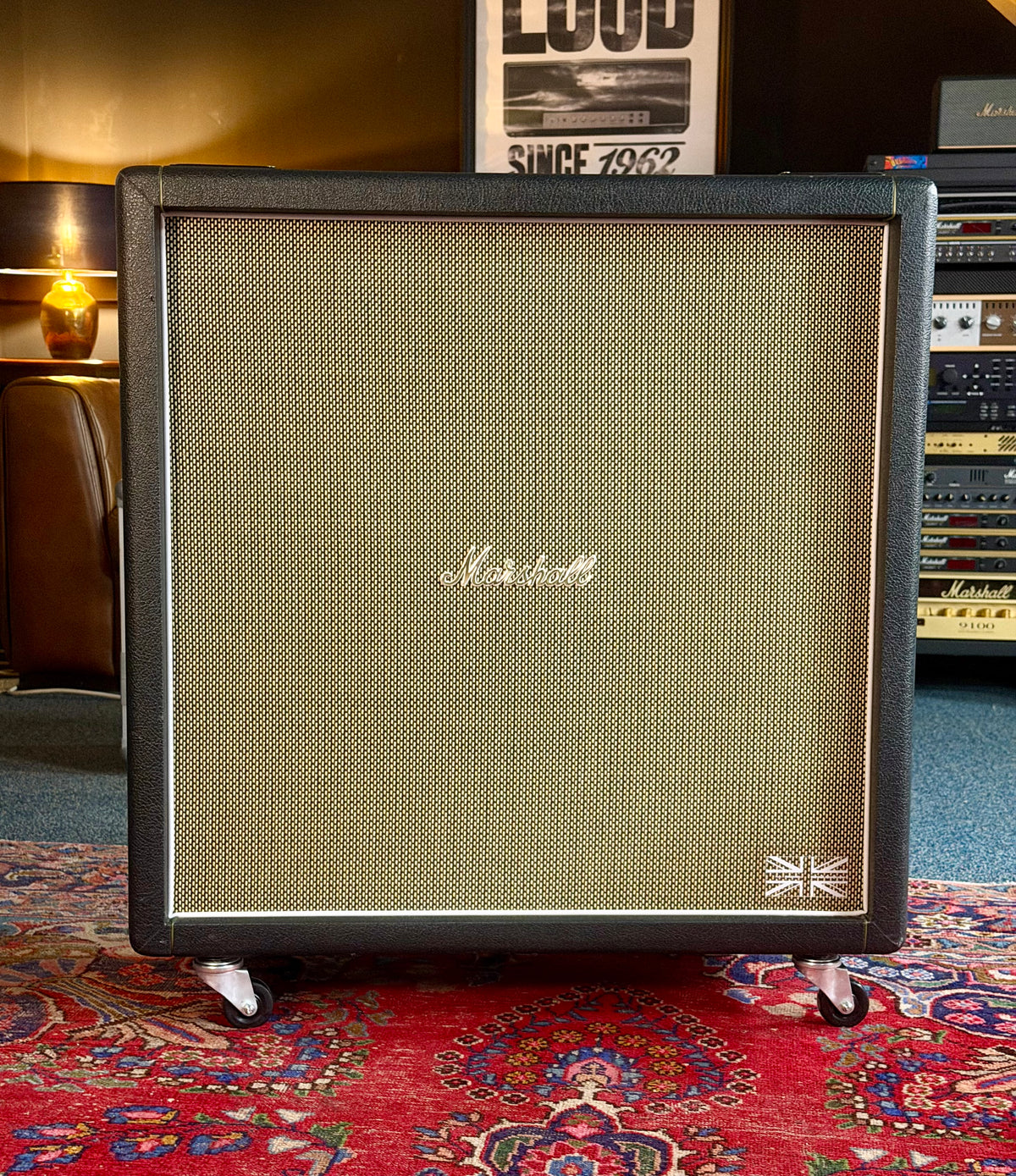 Marshall 1960BHW Handwired 120-Watt 4x12" Straight Guitar Speaker Cabinet - 2011 – image 1