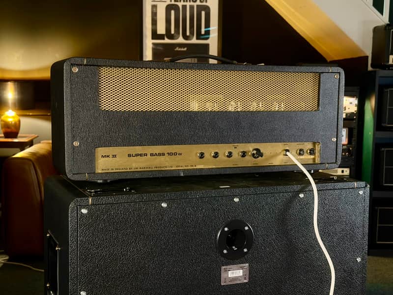 Marshall JMP 1992 Super Bass 2-Channel 100w Amp Head - 1974 – image 5