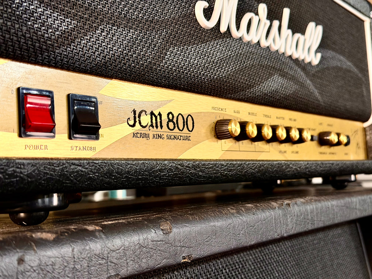 Marshall JCM800 2203KK Reissue Kerry King Signature 100-Watt Guitar Amp Head - 2010 - Black – image 3