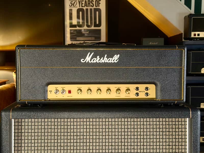 Marshall 1987X MK II Reissue 2-Channel 50-Watt Guitar Amp Head 2021 - Black – image 2