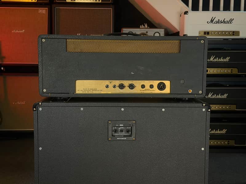 Marshall JMP 1987 Hand wired 50-Watt Guitar Amp Head 1973 - Serviced – image 4