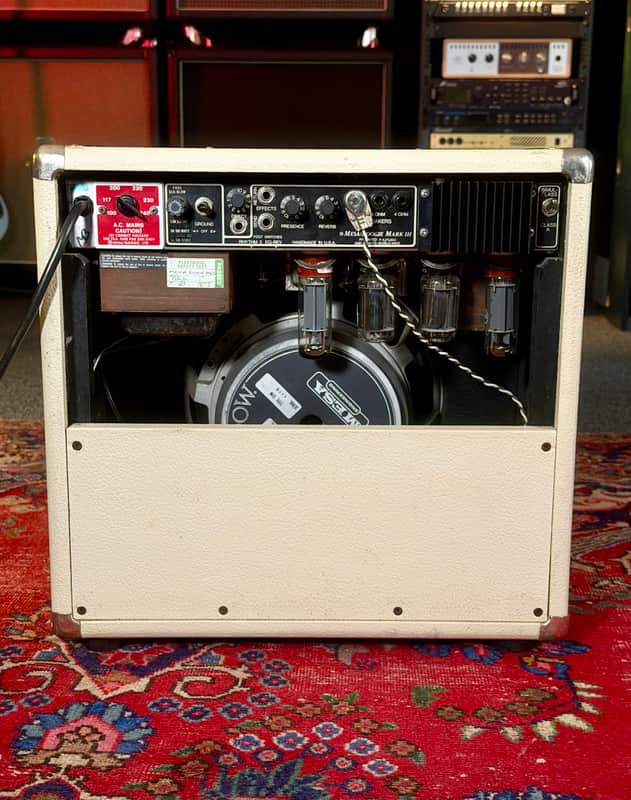 Mesa Boogie *Roland Orzabel* Mark III Simul-Class 1x12" Guitar Combo 1988 - White – image 4