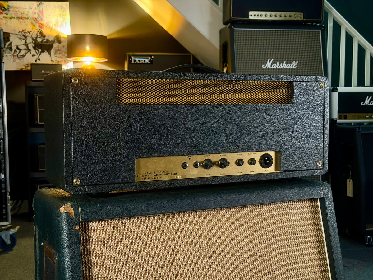 Marshall JMP 1987 50-Watt Guitar Amp Head 1972 - Black – image 3