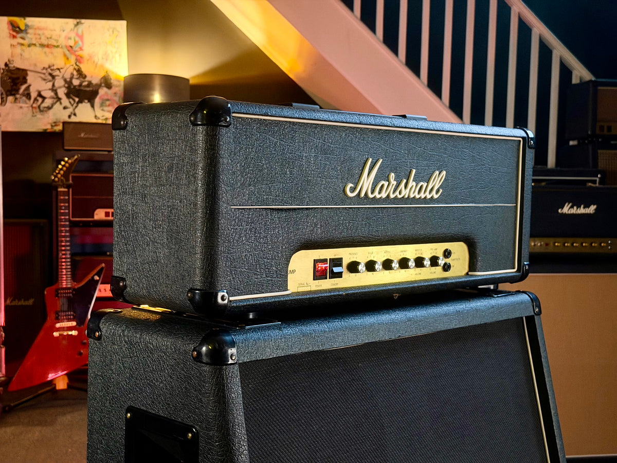 Marshall JMP 2203 Mk2 Master Model Lead 100-Watt Guitar Amp Head 1979 - Black – image 4