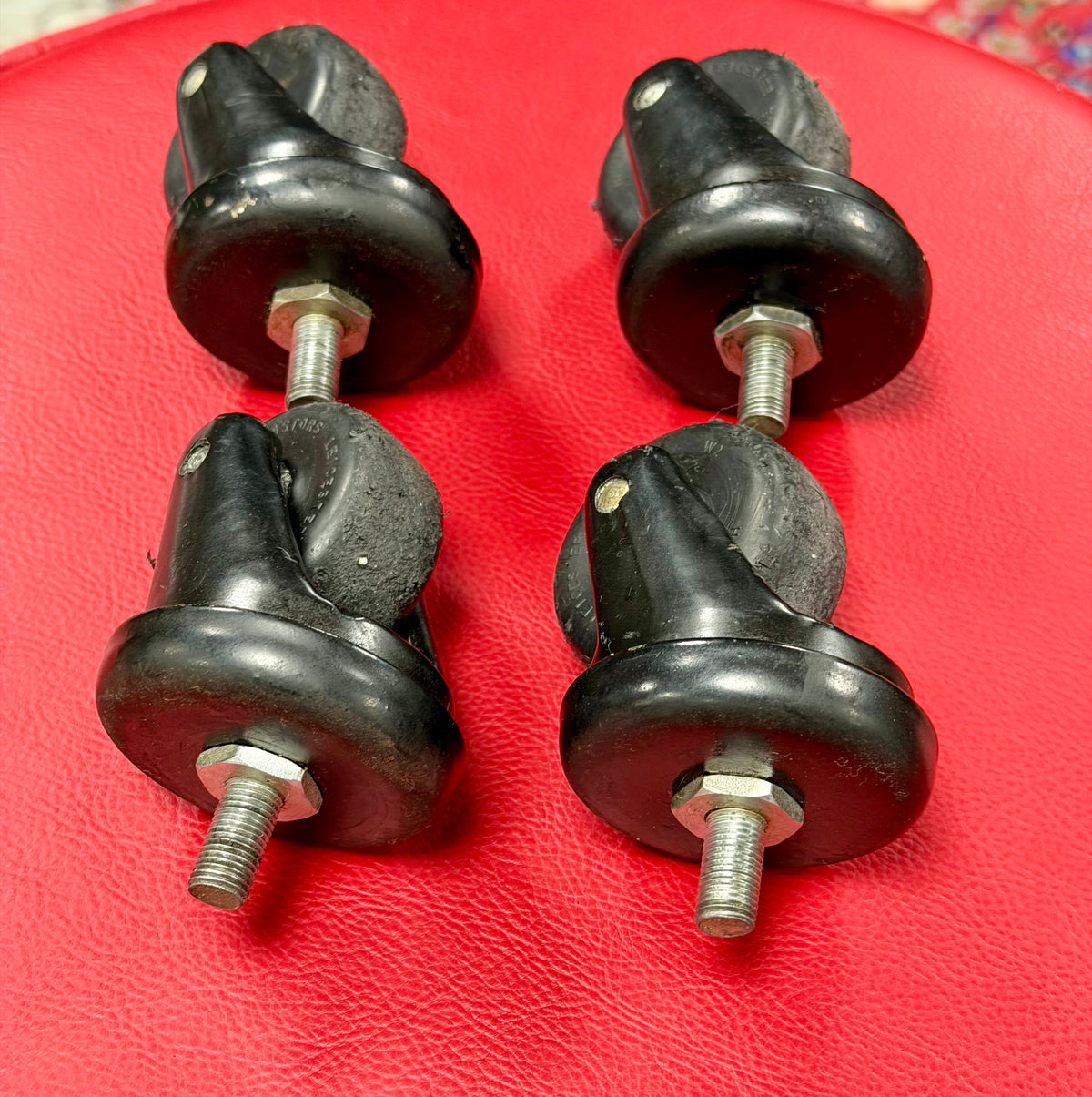Marshall Homa 1970's 4x12 Castor Wheel Set - Black x 4 – image 3