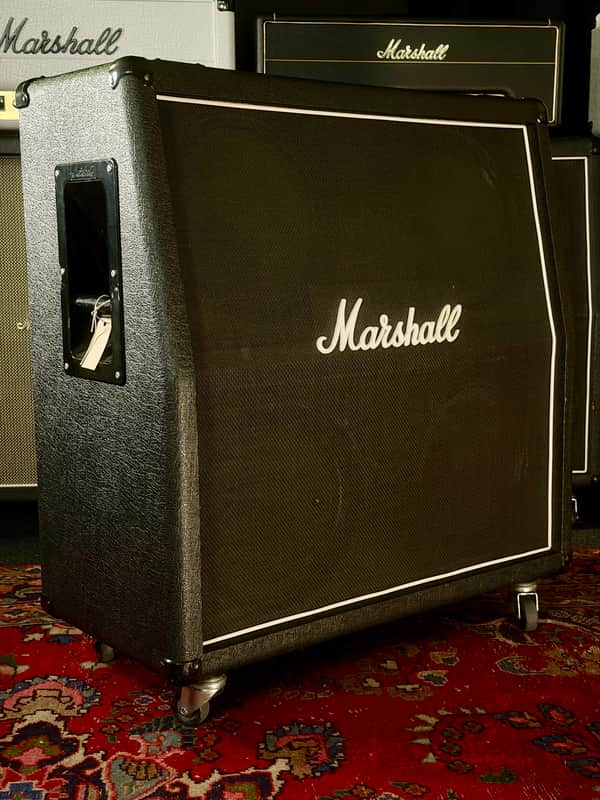 Marshall 1982A 120w 4x12 Speaker Cabinet 1978 - G12H Blackbacks – image 3