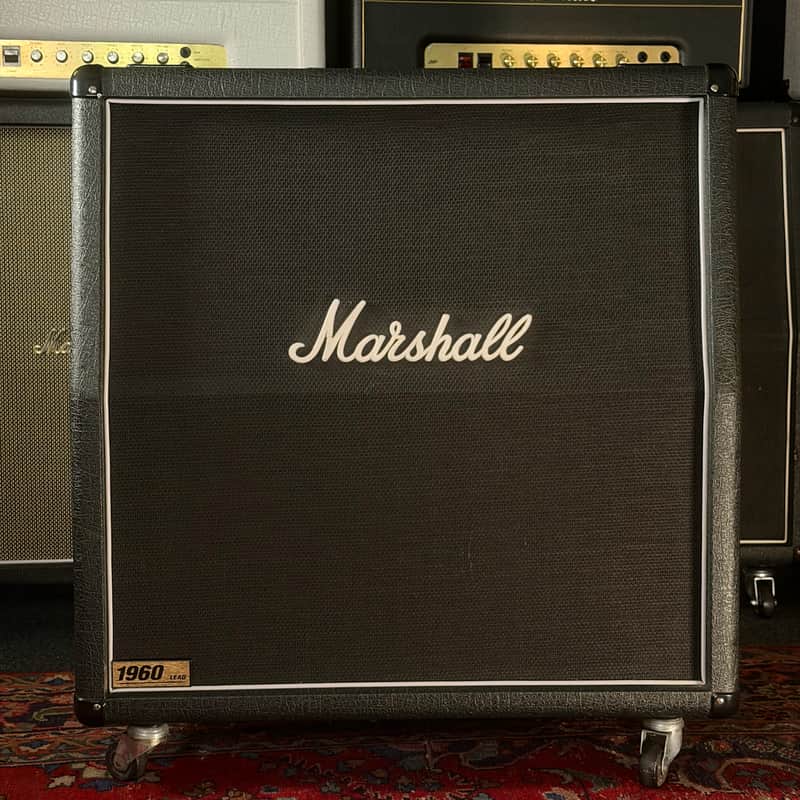 Marshall 1960A Lead 300-Watt 4x12" Angled Guitar Speaker Cabinet 2006 - Black – image 1