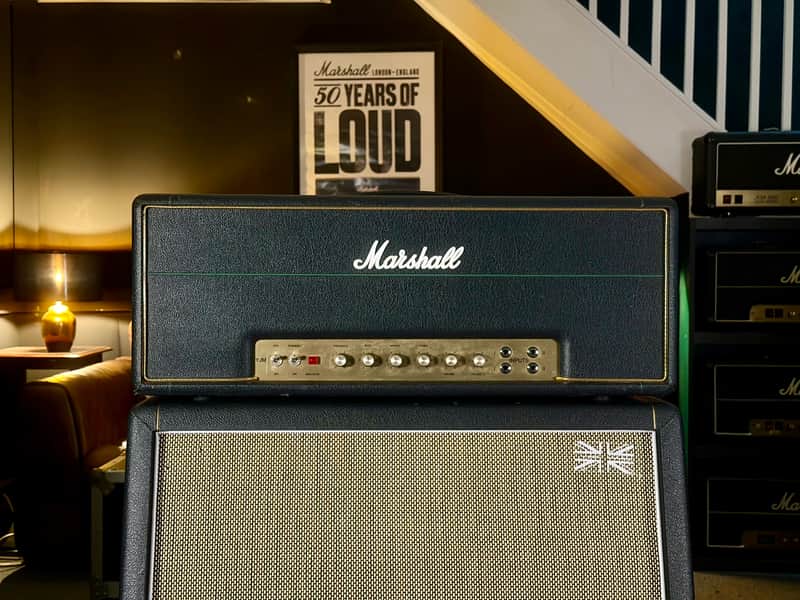 Marshall YJM100 Yngwie Malmsteen Signature 2-Channel 100-Watt Guitar Amp Head 2011 - Black – image 2