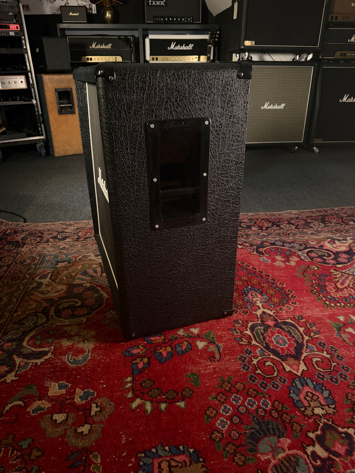 Marshall 1982B 4x12" Straight Guitar Speaker Cabinet 1978 - G12H Blackbacks – image 5