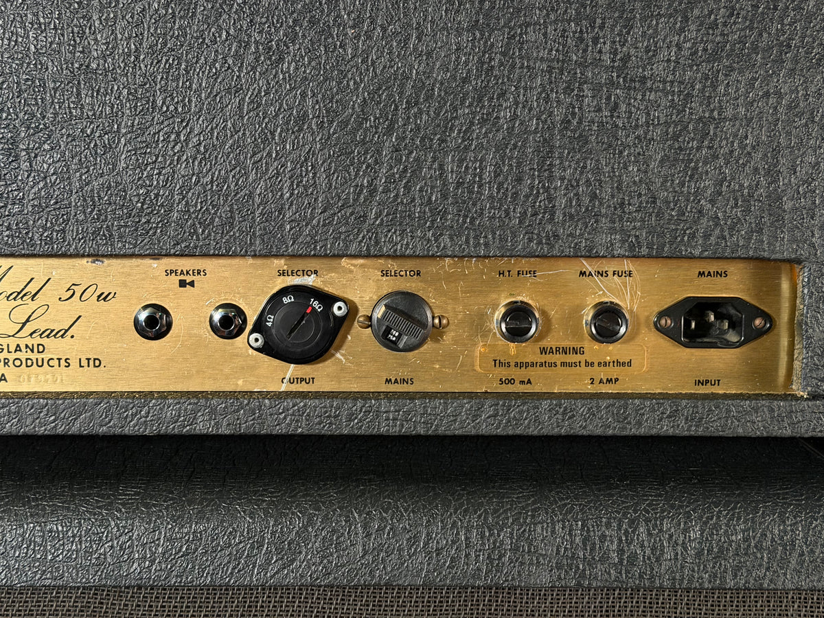 Marshall JMP 2204 Master Model Mk2 Lead 50-Watt Guitar Amp Head 1979 - Serviced – image 8