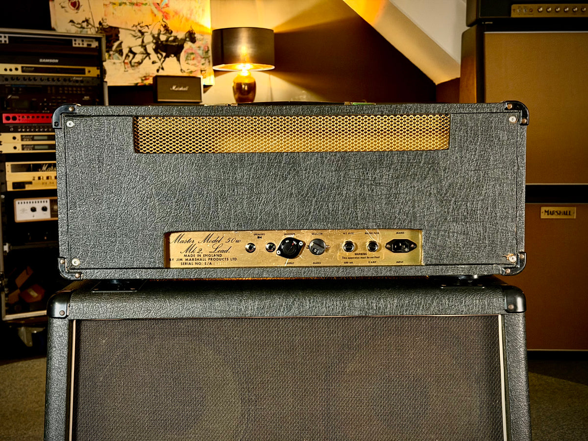 Marshall JMP 2204 Master Model Mk2 Lead 50-Watt Guitar Amp Head 1979 - Serviced – image 5