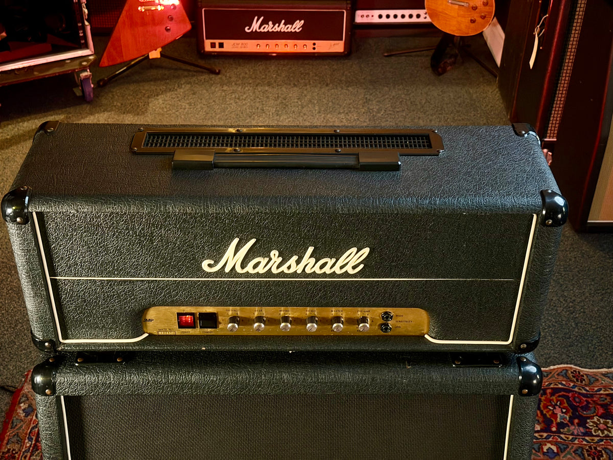 Marshall JMP 2203 Mk2 Master Model Lead 100-Watt Guitar Amp Head 1979 - Black – image 3