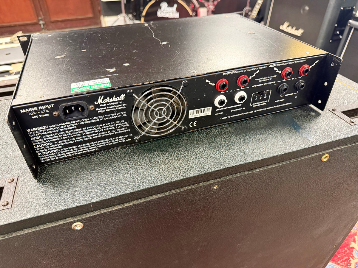 Marshall Valvestate Pro 120/120 Stereo Power Amp 2000- Gold – image 4
