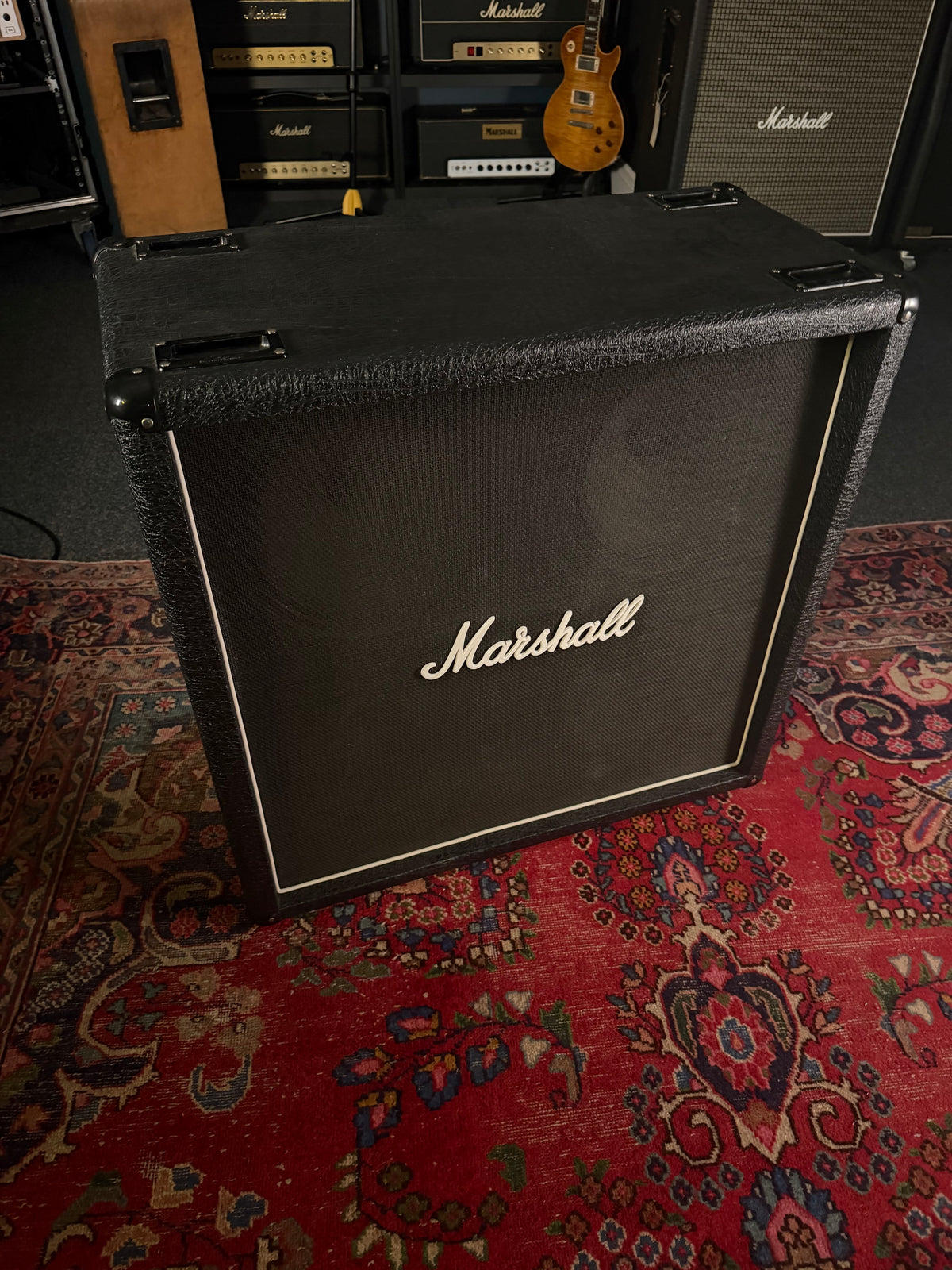 Marshall 1982B 4x12" Straight Guitar Speaker Cabinet 1978 - G12H Blackbacks – image 3