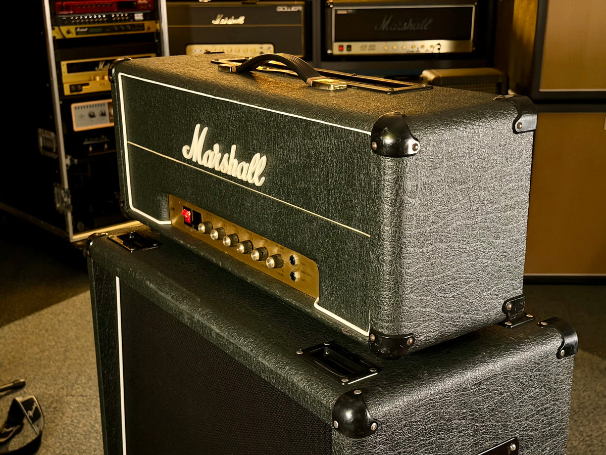 Marshall JMP 2203 Mk2 Master Model Lead 100-Watt Guitar Amp Head 1978 - Black – image 5