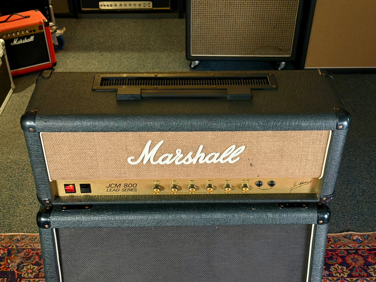 Marshall JCM 800 Lead Series 2203 100-Watt Master Volume Head 1985 - Black – image 3