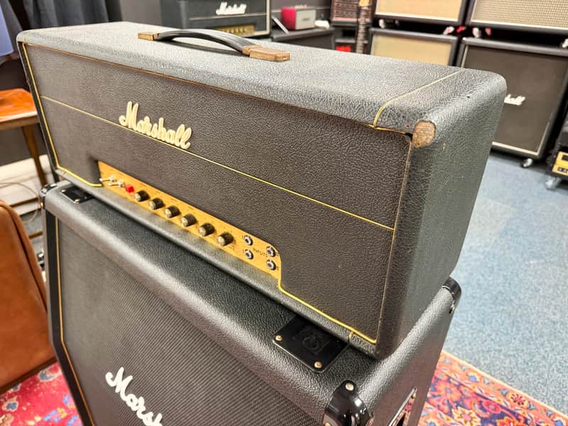 Marshall JMP 1987 Hand wired 50-Watt Guitar Amp Head 1973 - Serviced – image 9