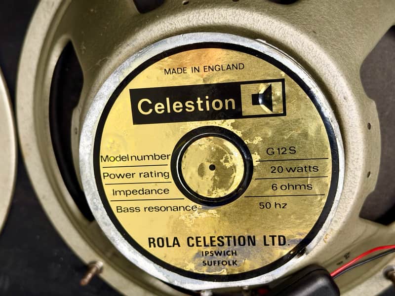 WEM - Pair of 2x12 Guitar Amplifier Speaker Columns - Celestion G12S – image 8