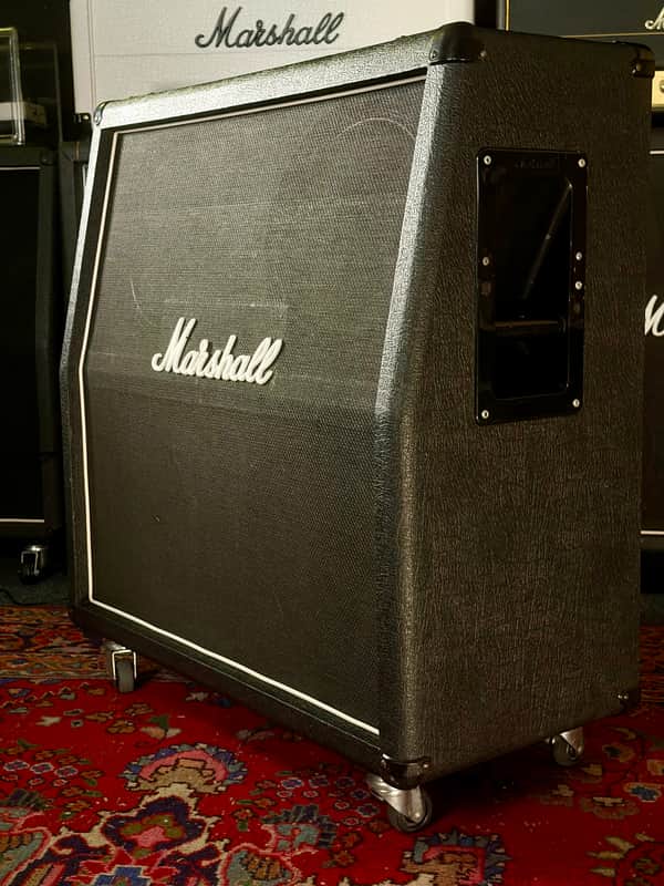 Marshall 1982A 120w 4x12 Speaker Cabinet 1978 - G12H Blackbacks – image 4