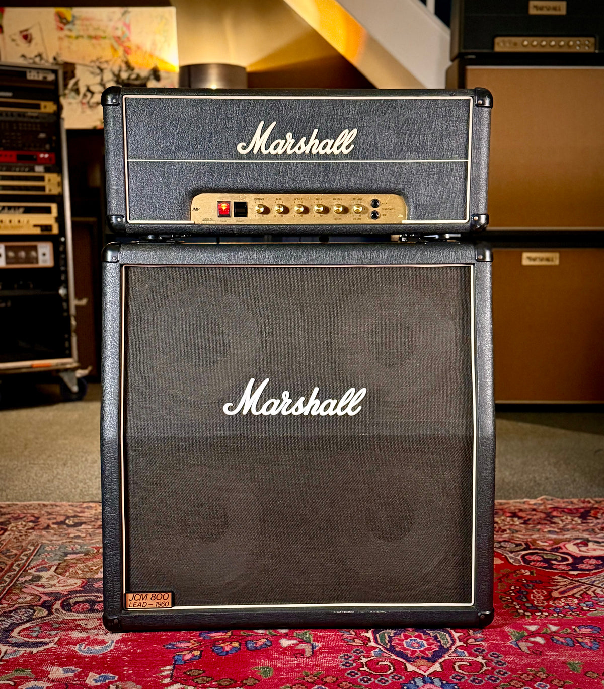 Marshall JMP 2204 Master Model Mk2 Lead 50-Watt Guitar Amp Head 1979 - Serviced – image 3