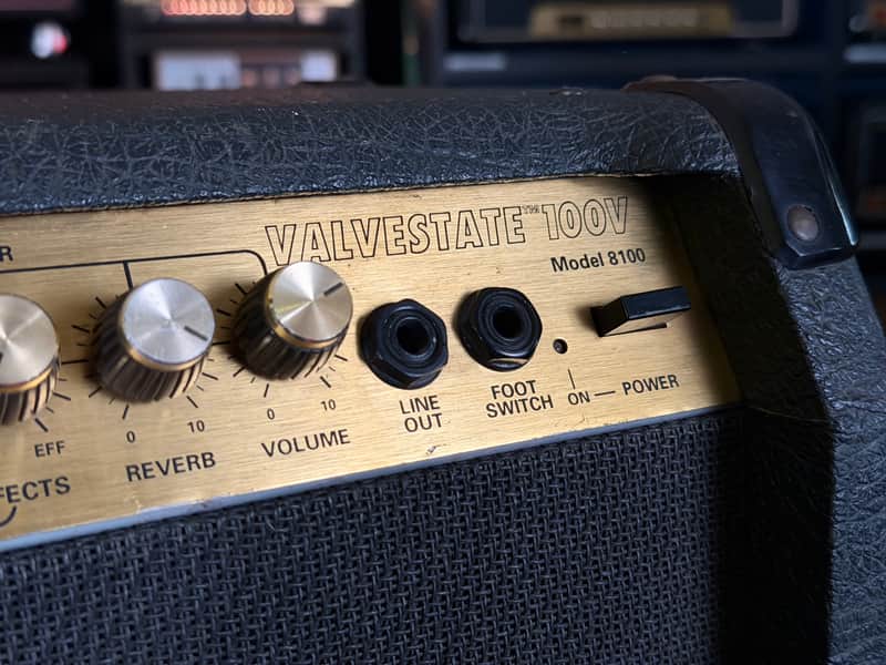 Marshall Valvestate 100V Model 8100 2-Channel 100-Watt Guitar Amp Head 1991 - Serviced – image 6