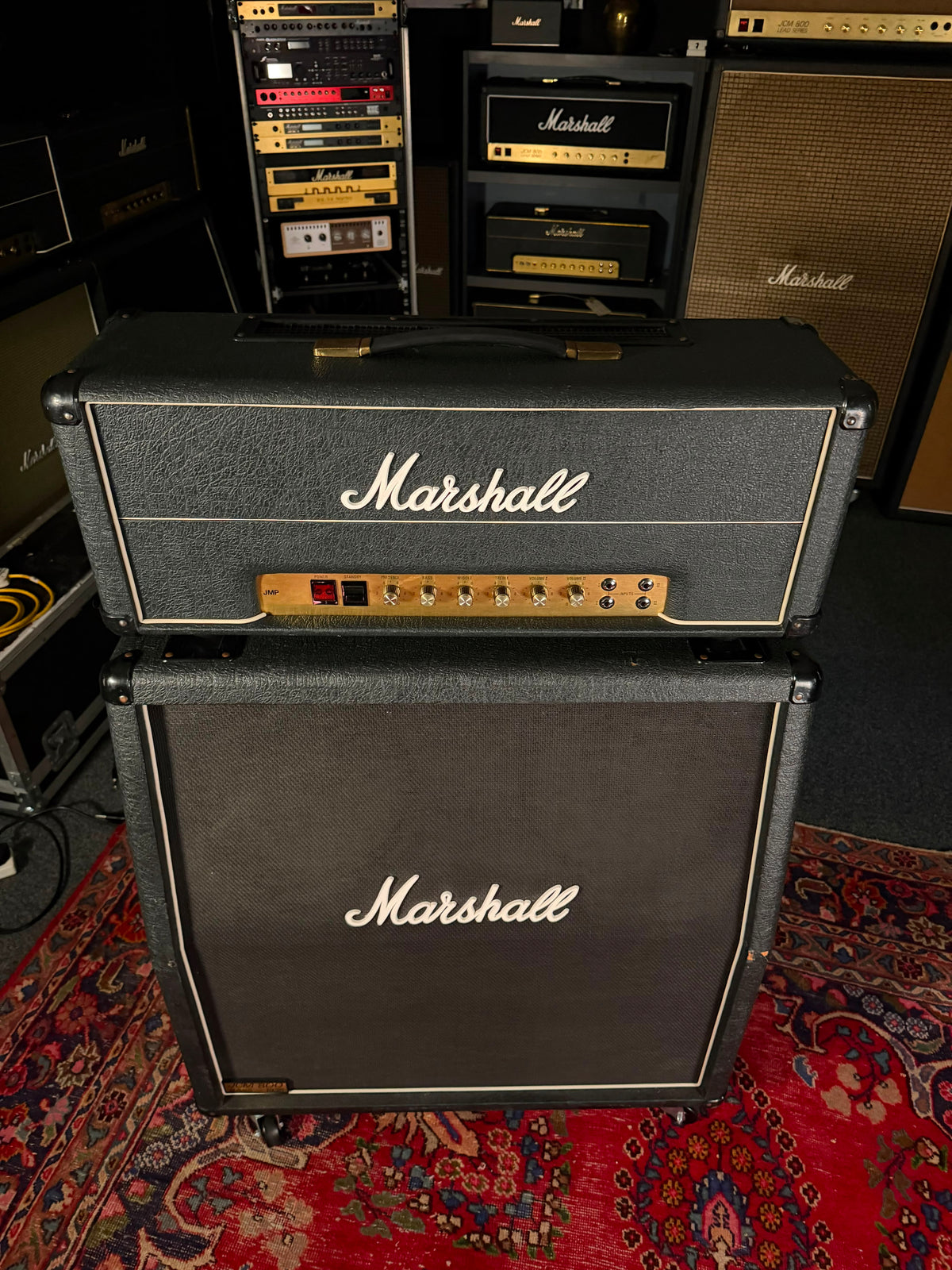 Marshall JMP 1959 MK II Super Lead 2-Channel 100-Watt Guitar Amp Head 1978 - Serviced – image 2