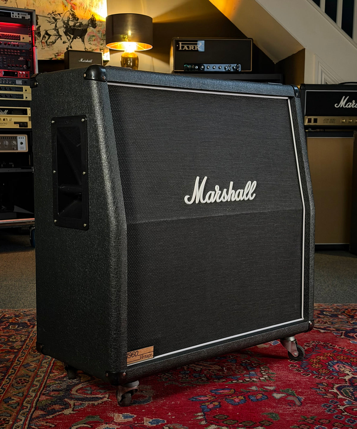 Marshall 1960AV Vintage 280-Watt 4x12" Angled Guitar Speaker Cabinet 2006 - G12 Vintage – image 2