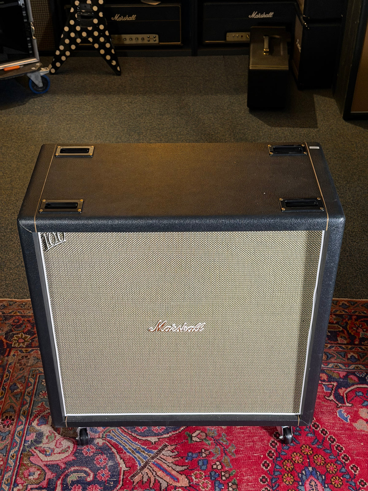 Marshall 1960BHW Handwired 120-Watt 4x12" Straight Guitar Speaker Cabinet - B-Stock – image 2