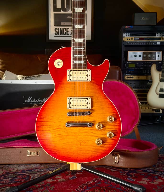 Gibson Les Paul Standard - Custom Shop Edition - Sam Ash - 1990 - Heritage Cherry Sunburst