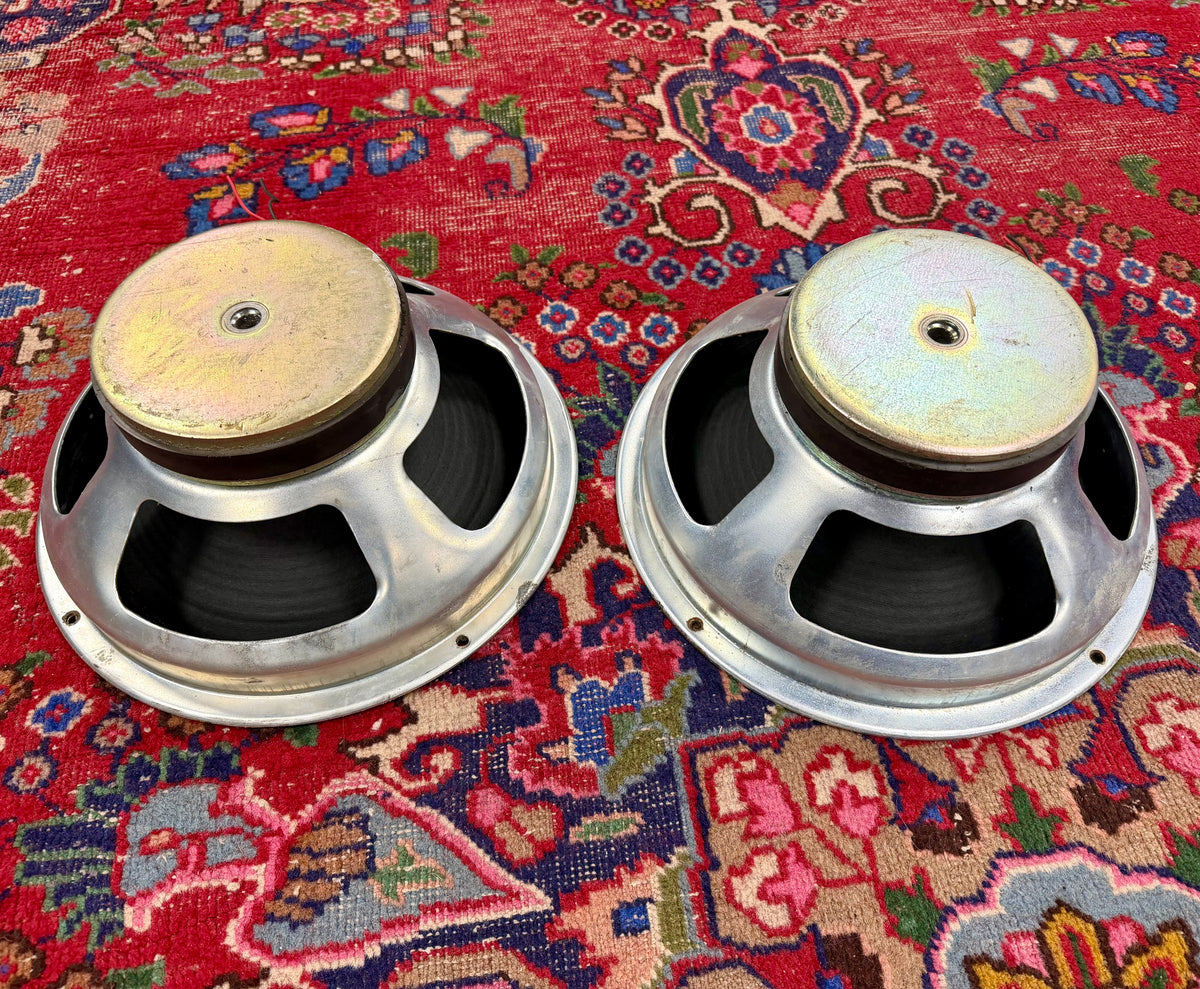 McKenzie - Pair of 12” 50w Guitar Speaker 8 ohms - 1970’s Marshall JMP Spec – image 1
