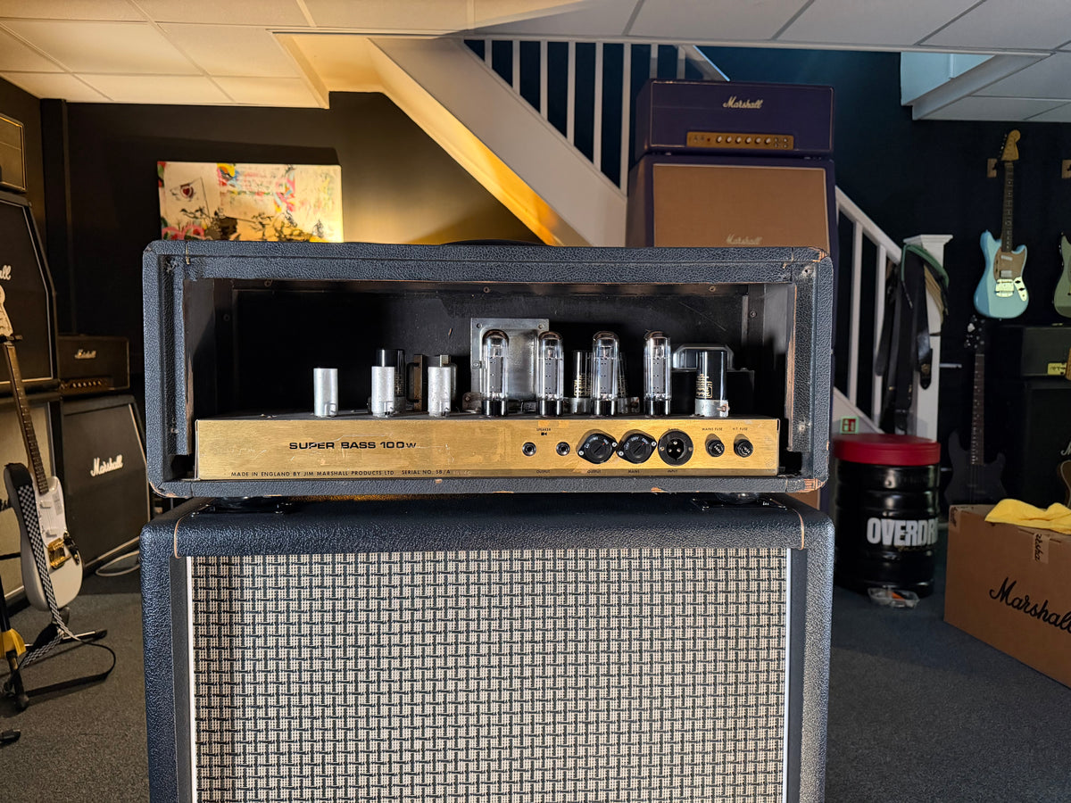 Marshall JMP 1992 Super Bass 2-Channel 100-Watt Head 1971 – image 8