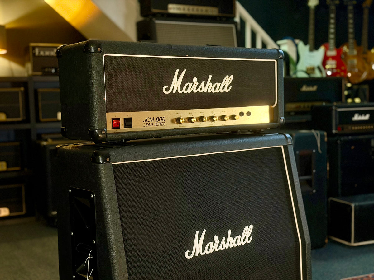 Marshall JCM 800 Lead Series Model 2204 50-Watt Master Volume Mk2 Head 1984 - Serviced – image 1