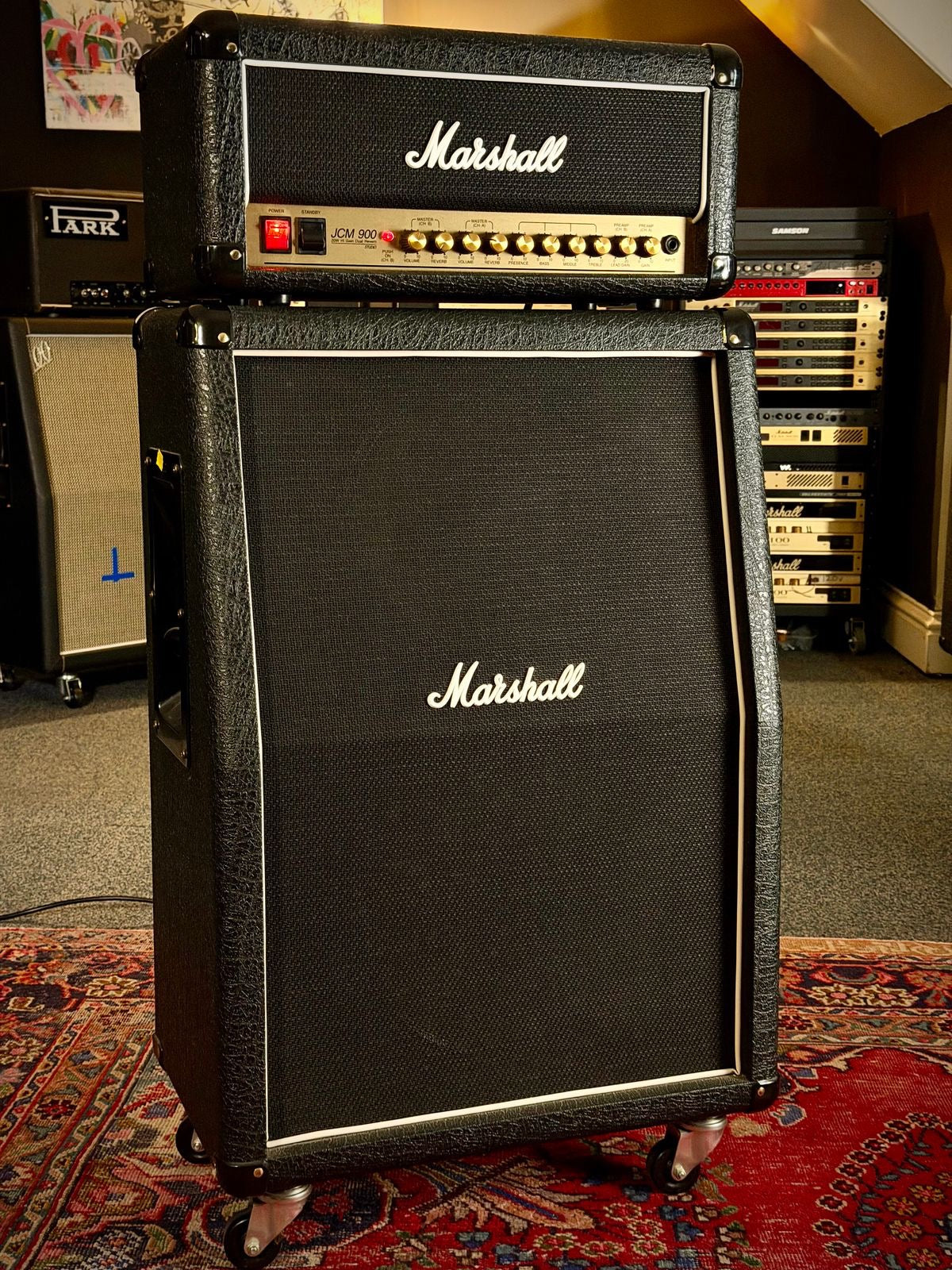 Marshall Studio 900 SN20H "JCM 900" 2-Channel 20-Watt Guitar Amp Head 2025 - Black – image 2
